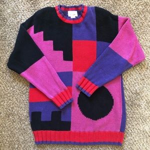 Vintage 80's/90's Geometric Sweater